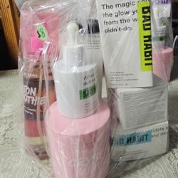 Bags with face care and Perfume🧴