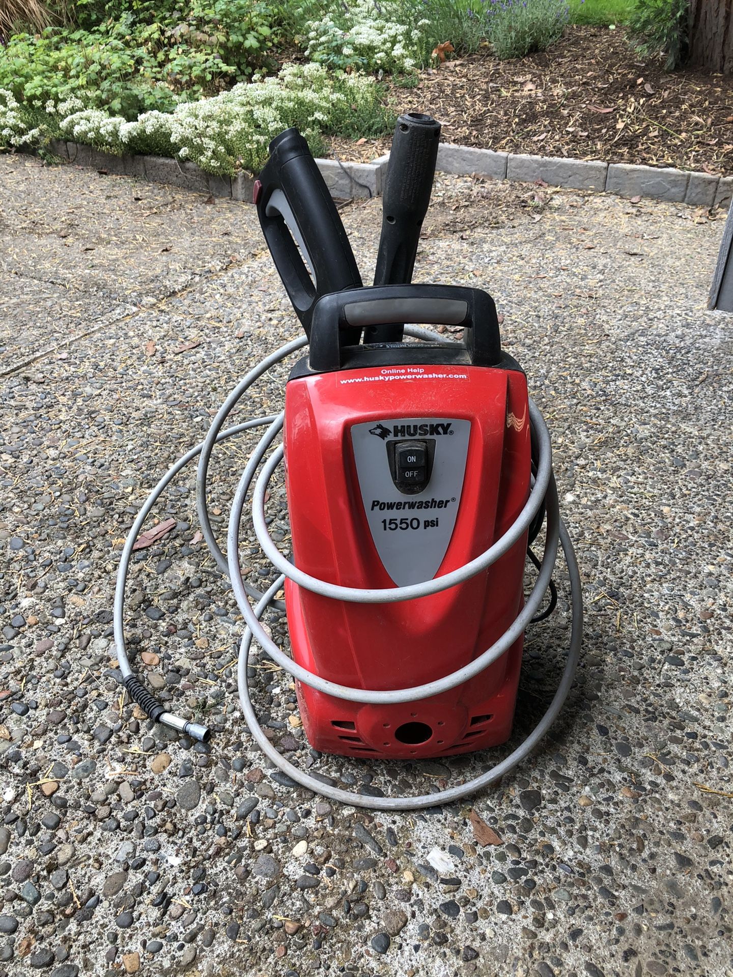 Husky pressure washer