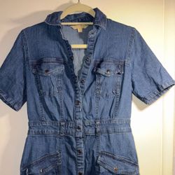 Denim  Dress/vestido de Mezclilla