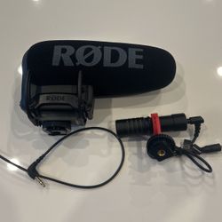 Rode Video mic Pro+ With additional Movo Mic
