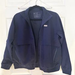 Figs Sydney Scrub Jacket size XS, Color Navy Blue