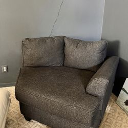 Couch detachable With Ottoman 