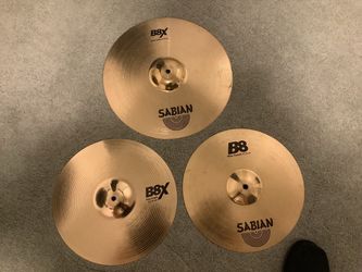 Sabian B8X and B8 Cymbal Set of 3