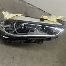 2018-2023 F39 BMW FULL LED COMPLETE HEADLIGHT RIGHT PASSENGER SIDE 3 BROKEN TABS 