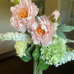 Silk Peonies 