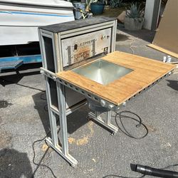 DeBudder Machine. Trim Machine 