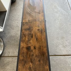 Industrial Wood Table