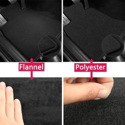 premium flannel floor mats for Audi Q7 