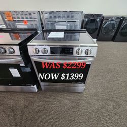 6.3 Cu. Ft. Smart Induction Slide In Range With Probake Convection, Air Fry In Printproof Stainless 