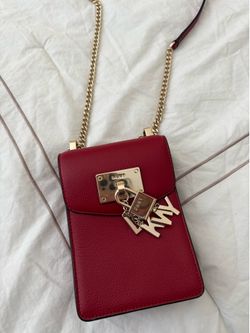DKNY Red Crossbody Phone Bag