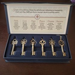 Key Necklace- Inspirational 