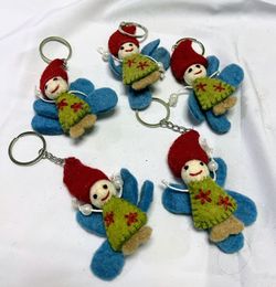Handmade felt key Ring $9.99 per pcs