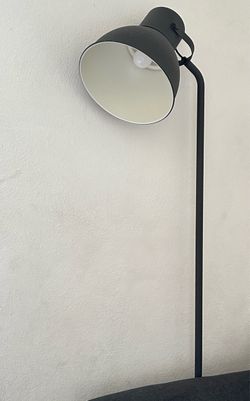 IKEA Black Metal Floor Lamp