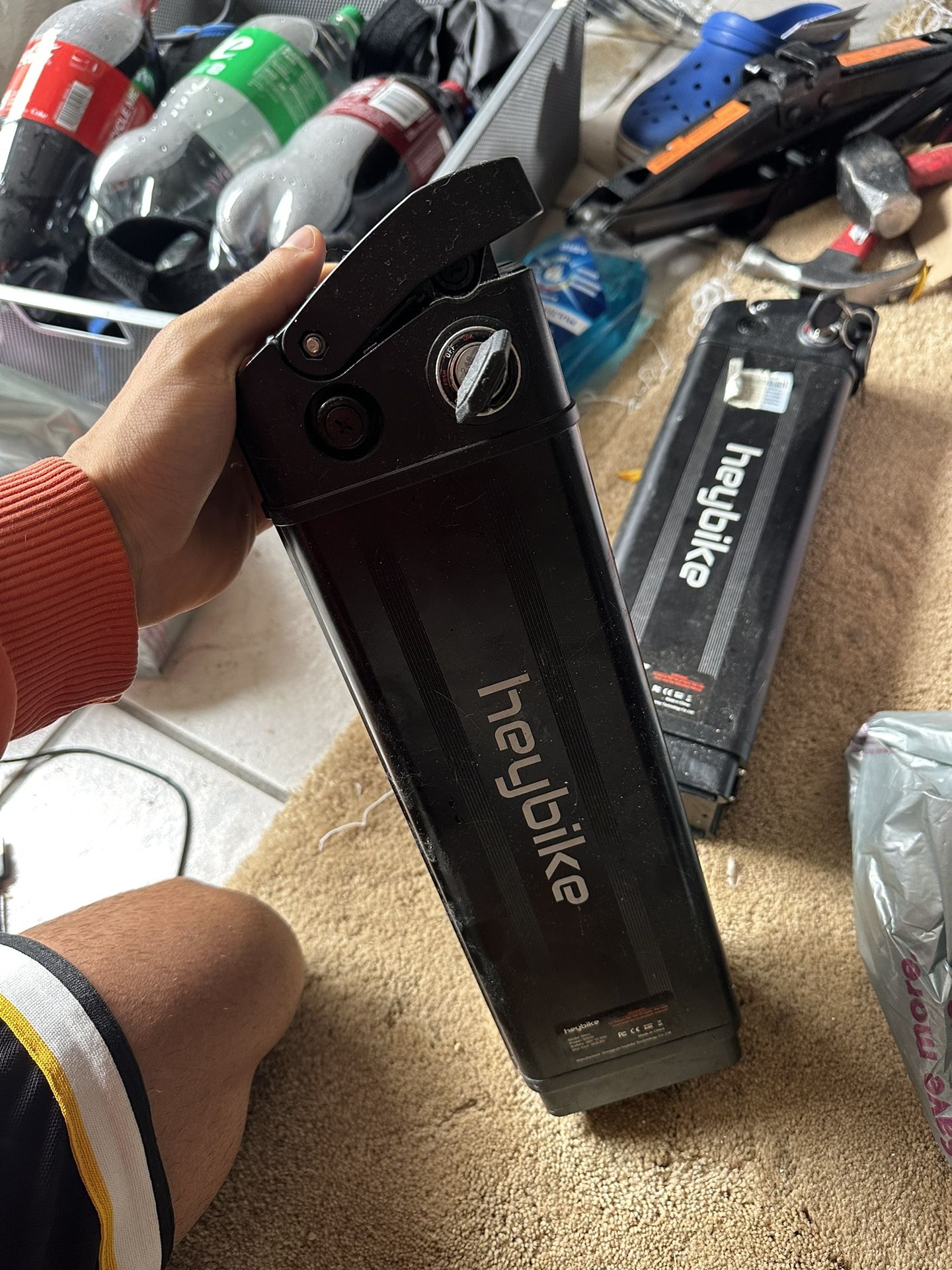 Heybike mars battery