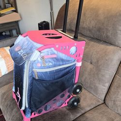 Ice Skating Bag,skates Size 10 And Butt Pad Shorts