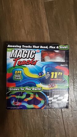 Glow car and track