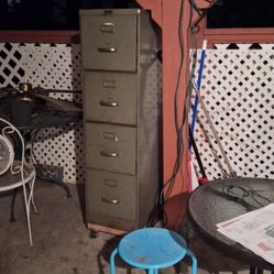 Four Drawer File Cabinet 
