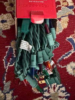Multicolor Christmas String Lights