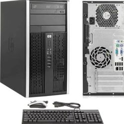 HP Elite 8200 Tower PC - Intel Core i3-2120 3.2GHz 4GB 128GB SSD 500GB DVDRW Win10 Pr