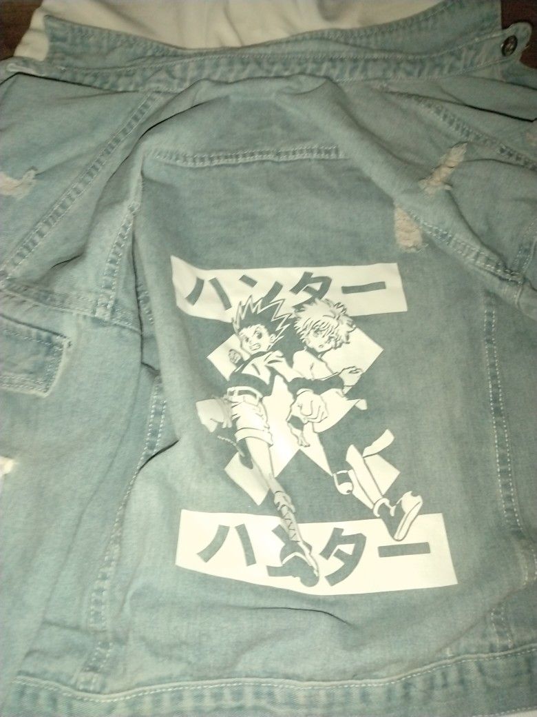 Hunter Hunter Denim Jacket Sz Medium