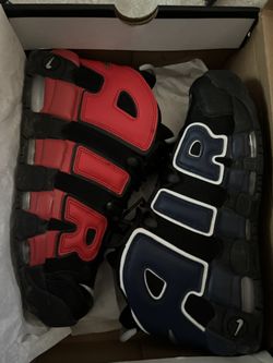 Nike Air More Uptempo Blue And Red Size 10 Men