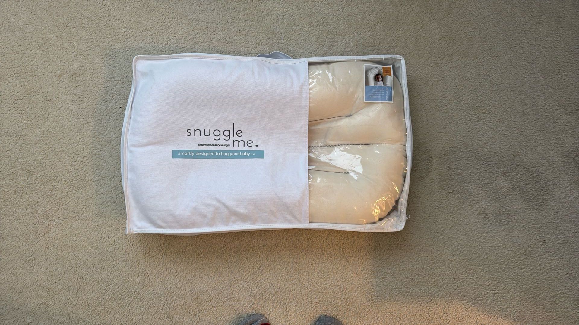 Snuggle Me Infant Lounger - Natural Color 