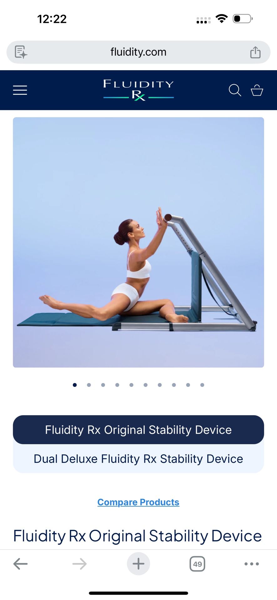 Fluidity Barre Exercise System (New!)