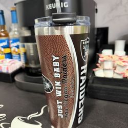LAS VEGAS RAIDERS 32oz TUMBLER (PRICES ARE FIRM)