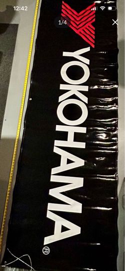 Yokohama tires vinyl banner