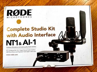 🎤 FOR SALE: RØDE NT1 & AI-1 Complete Studio Kit – Brand New in Box!
