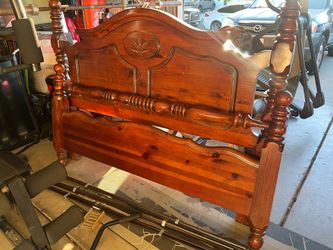 Queen size bed frame