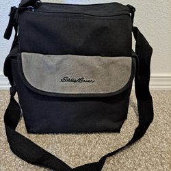Black Eddie Bauer Diaper Bag - Like New