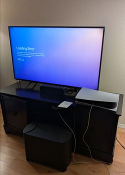 Sony 50" TV + PS5 and Stand