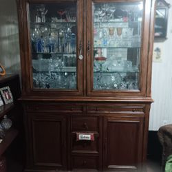 Oak China Cabinet