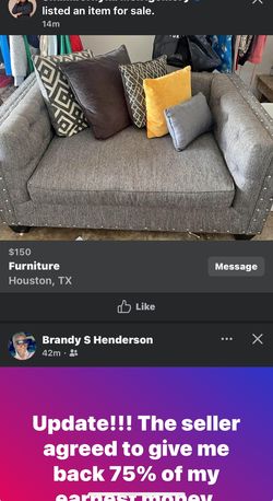 Two Piece Living Room Set