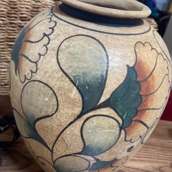 Vintage Hand Painted Vase