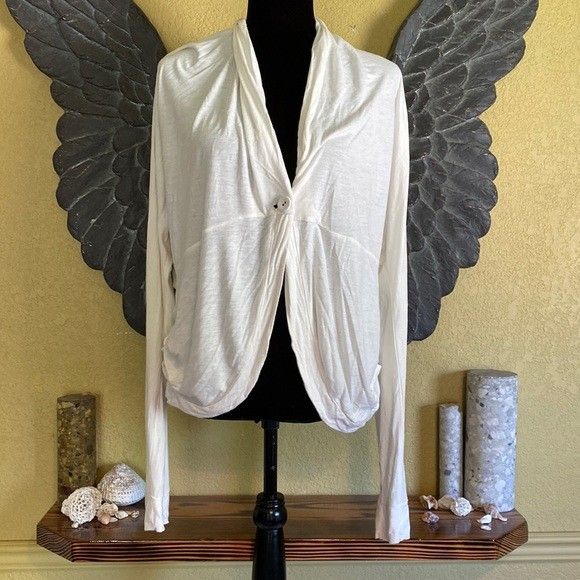 Orb Ivory White Cardigan