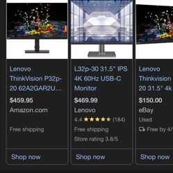 Monitor Thinkvision