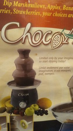 chocolate fountain