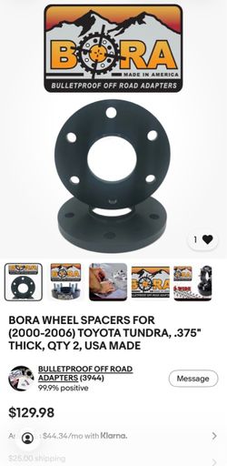BORA Wheel Spacers for Toyota Tundra 2000-2006