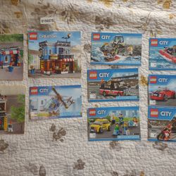 Lego City Creator Instruction Manual Lot