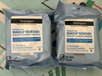 Neutrogena Fragrance Free Makeup Remover Wipes (2-Pack)