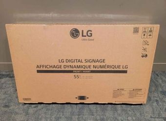 4x NEW LG 55” 4K Commercial Displays
