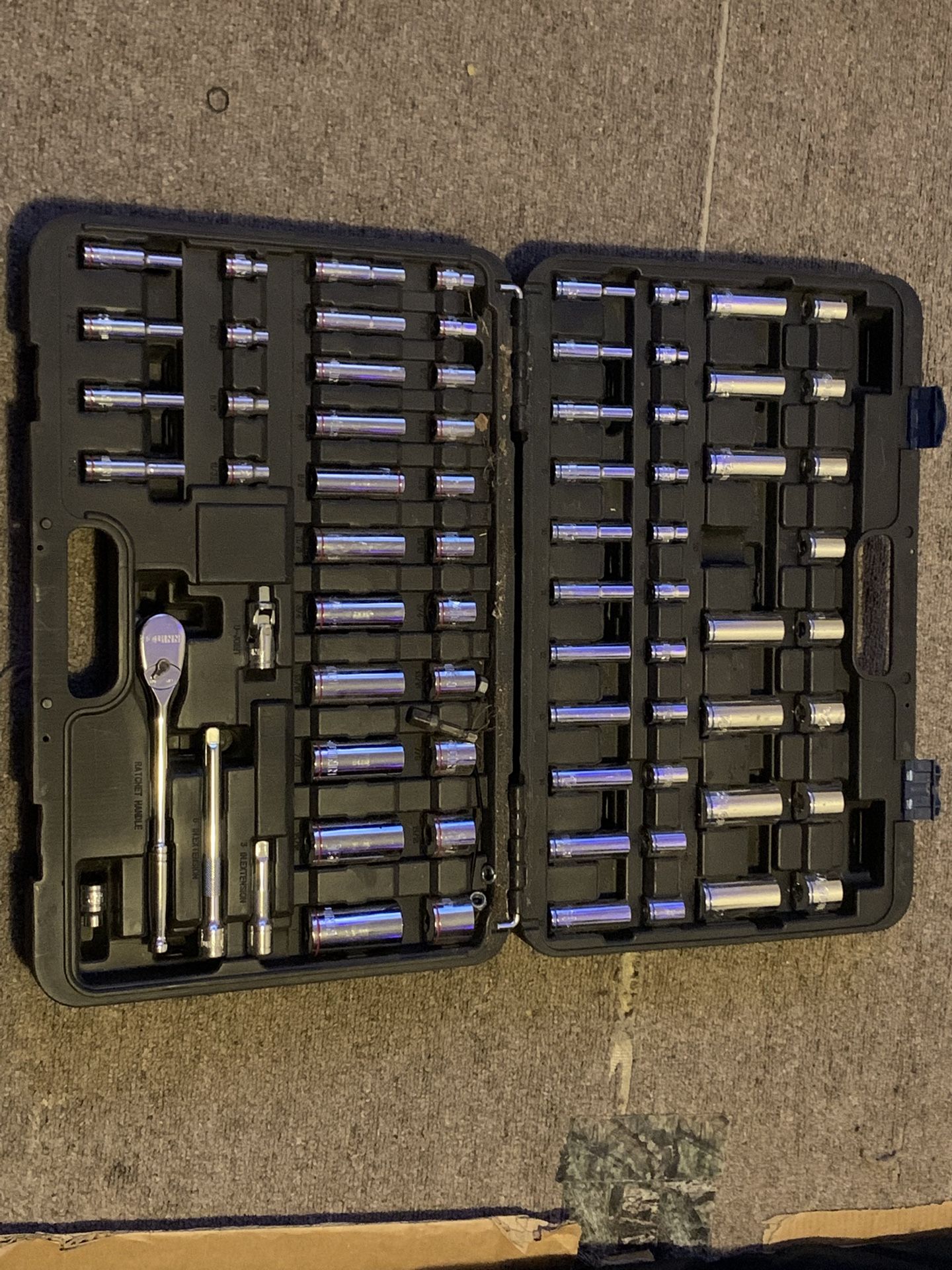 quinn 3/8 ratchet and socket set