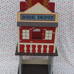 Levels Of Discovery Wild West Revolving Bookcase Kids Storage Bookcase