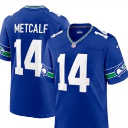 DK Metcalf #14 Size S,M,L,2x,3x