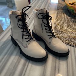 Coach Leather  Boots Size 8