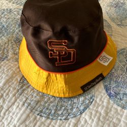 Reversible Padres Bucket Hat