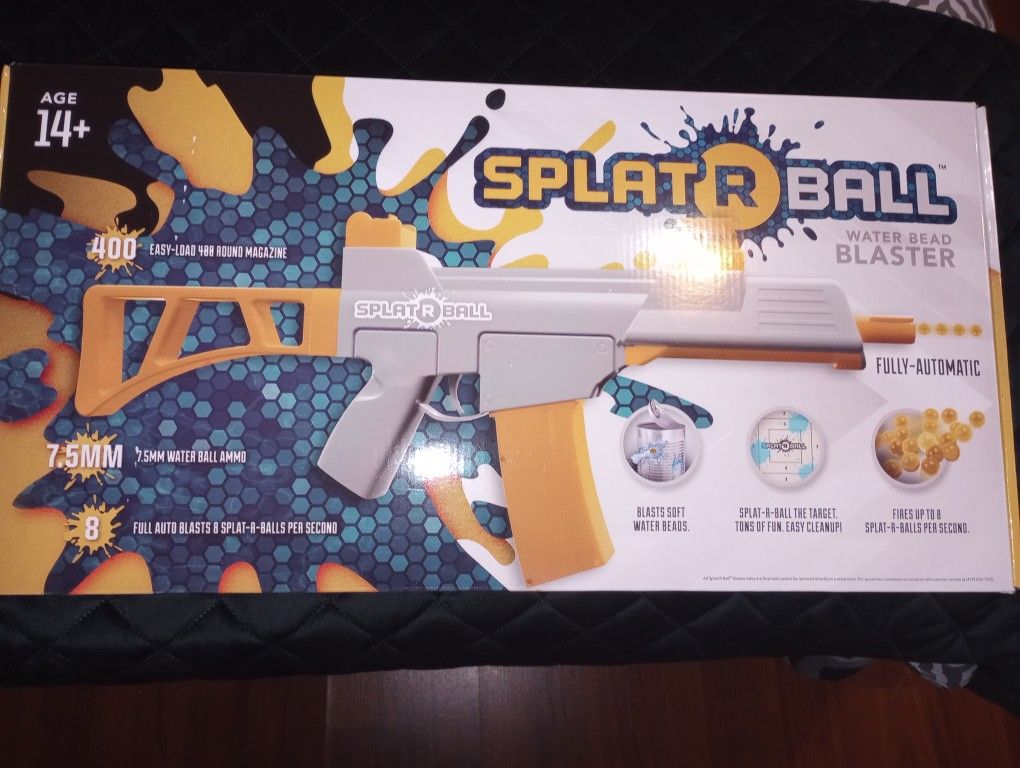 Spatterball Gun Starter Kit With Ammo (New)