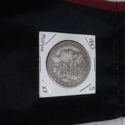 1883 Morgan Silver Dollar S